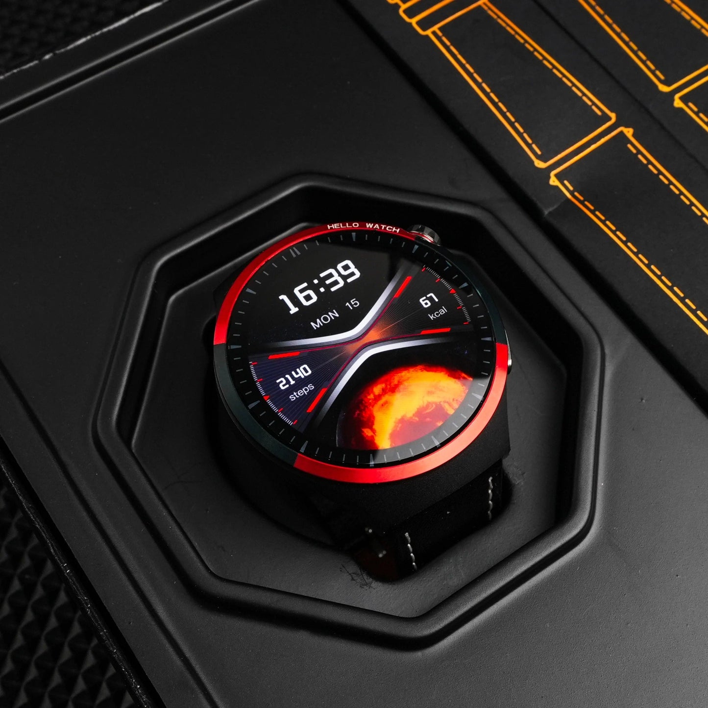 Hello Watch 4 Pro - Reloj Inteligente Premium con NFC y AMOLED